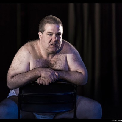 Bruce Dow in PIG at Buddies in Bad Times Theatre