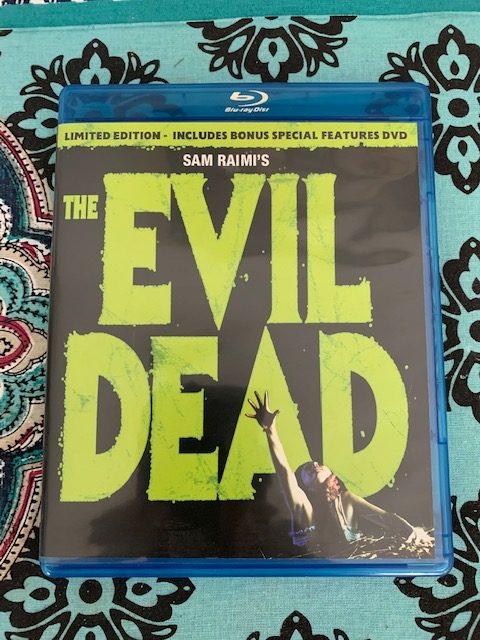Movie case for the horror film, "The Evil Dead"
